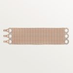 Cartier Agrafe bracelet, medium model, half-paved